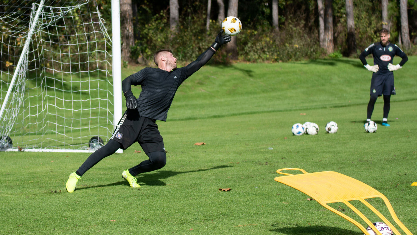 goalkeeper training with pro trainers